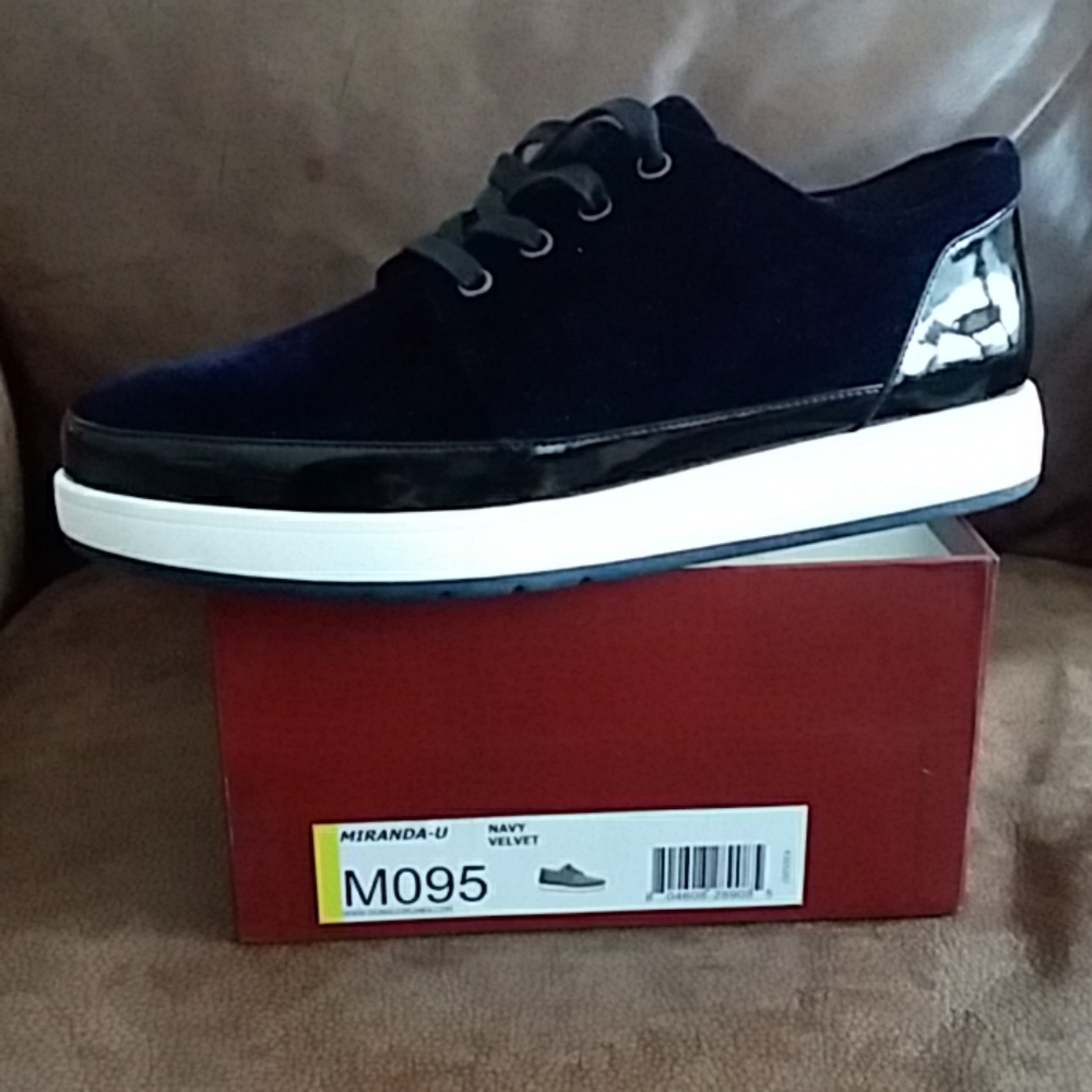 Velvet sneakers
